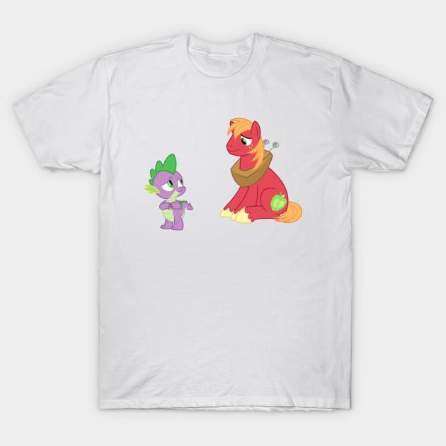 Big Mac and Spike 1 T-Shirt by CloudyGlow